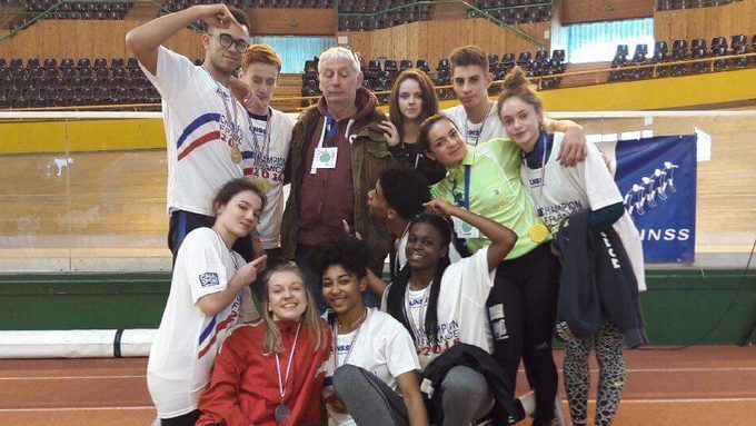 Carton plein pour la section sportive du lycée la colinière au France UNSS