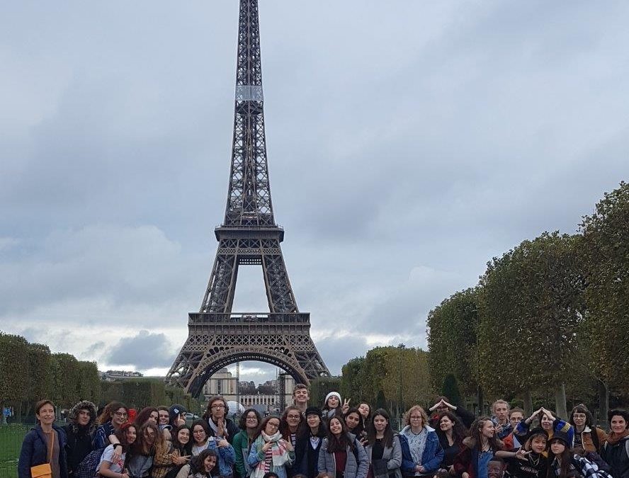 Voyage à Paris des élèves de spécialité arts plastiques (octobre 2019)